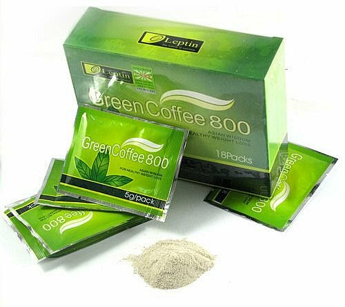Зеленый кофе в упаковке