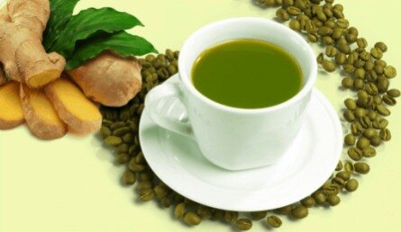 Диета на зеленом кофе с имбирем